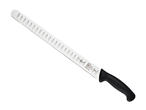 Mercer Culinary Millennia Granton Edge Slicer, 14-Inch, Black Mercer Culinary Millennia Granton Edge Slicer, 14-Inch, Black